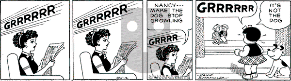 Nancy Classics on Tuesday May 12, 2015 Comic Strip
