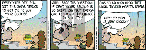 DeFlocked on Friday April 15, 2016 Comic Strip
