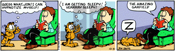 Garfield on Tuesday October 31, 1989 Comic Strip