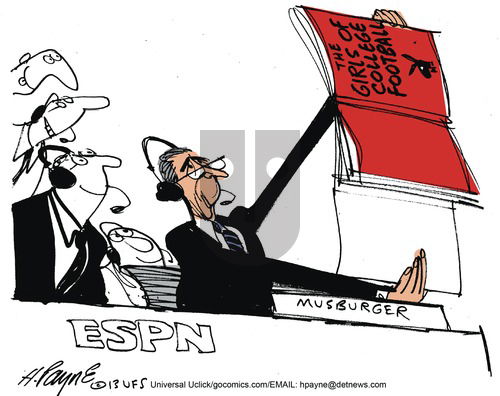 Henry Payne on Sunday January 13, 2013 Comic Strip