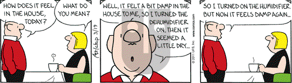 The Born Loser on Saturday March 19, 2011 Comic Strip