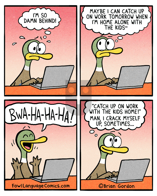 Fowl Language on Thursday March 29, 2018 Comic Strip