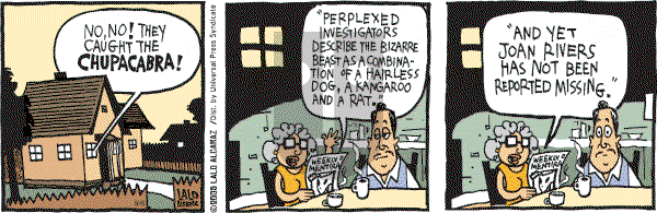 La Cucaracha - Tuesday September 6, 2005 Comic Strip
