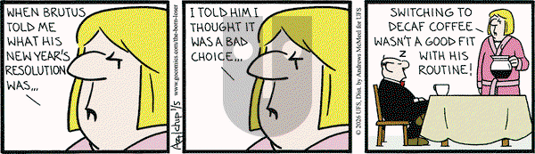 The Born Loser on Monday January 5, 2026 Comic Strip