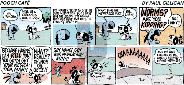 Pooch Cafe on Sunday October 8, 2006 Comic Strip
