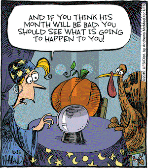 Reality Check on Saturday October 26, 2019 Comic Strip