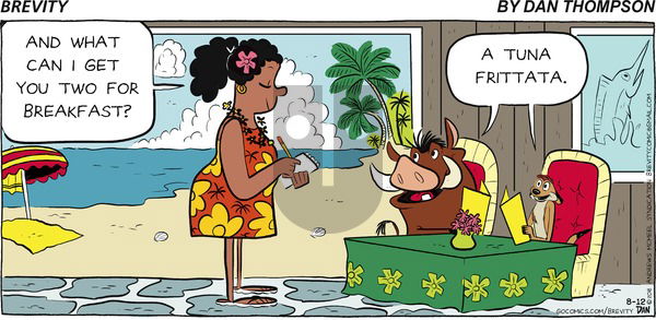 Brevity on Sunday August 12, 2018 Comic Strip