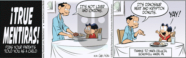 Baldo on Thursday April 4, 2019 Comic Strip