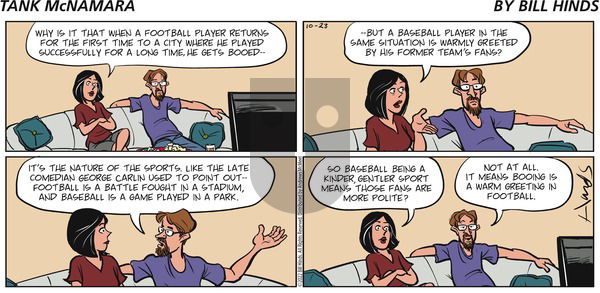 Tank McNamara - Sunday October 23, 2022 Comic Strip
