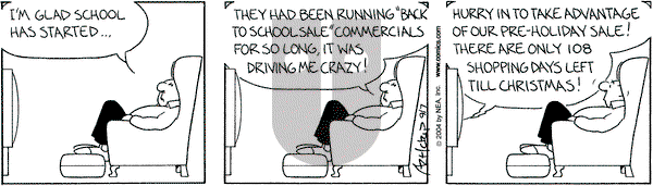 The Born Loser on Tuesday September 7, 2004 Comic Strip