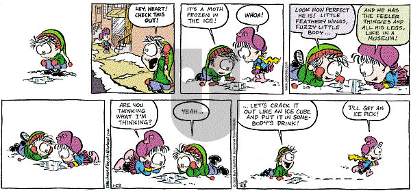 Heart of the City on Sunday March 12, 2000 Comic Strip