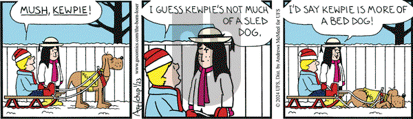 The Born Loser on Tuesday January 23, 2024 Comic Strip