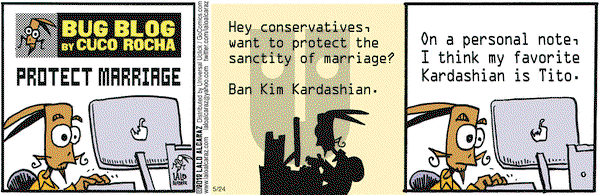 La Cucaracha on Thursday May 24, 2012 Comic Strip
