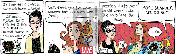 Breaking Cat News on Friday July 21, 2017 Comic Strip