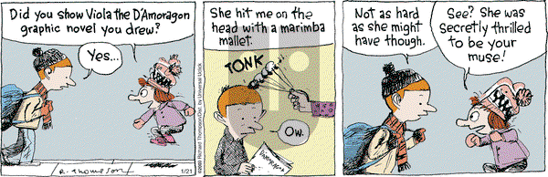 Cul de Sac on Tuesday January 21, 2014 Comic Strip