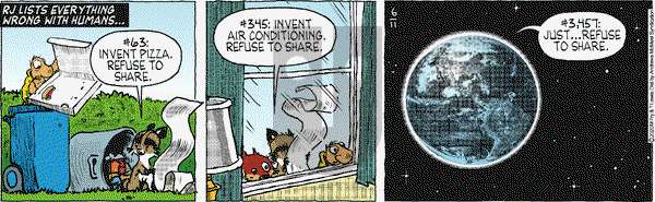 Over the Hedge on Thursday June 11, 2020 Comic Strip