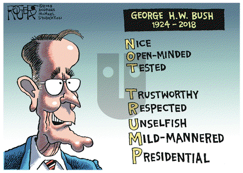 Rob Rogers on Tuesday December 4, 2018 Comic Strip