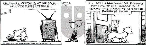 Red and Rover on Saturday July 31, 2004 Comic Strip