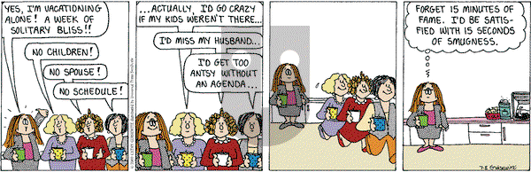 Cathy Classics on Saturday July 9, 2011 Comic Strip