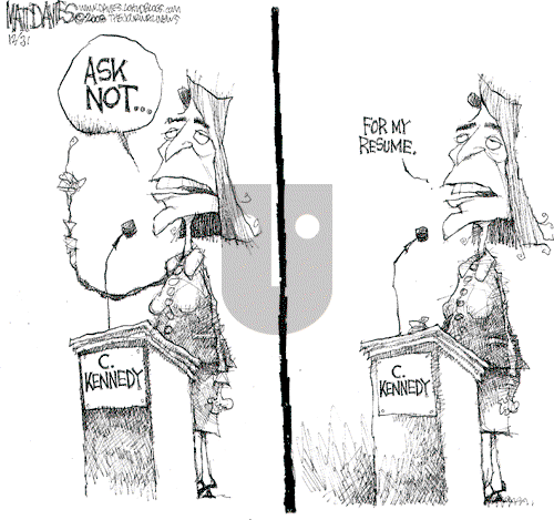 Matt Davies on Thursday December 31, 2009 Comic Strip
