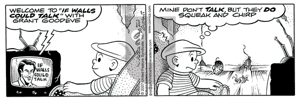 Nancy on Saturday September 1, 2007 Comic Strip