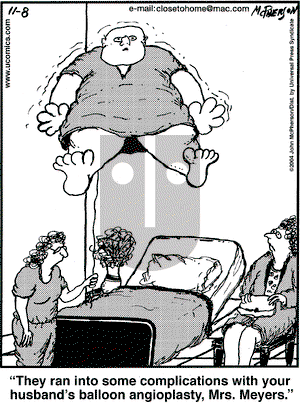 Close to Home on Monday November 8, 2004 Comic Strip