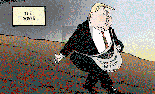 Robert Ariail on Monday October 14, 2024 Comic Strip