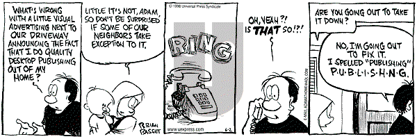 Adam@Home on Tuesday June 2, 1998 Comic Strip