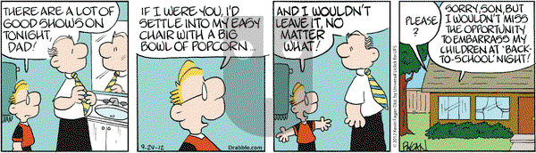 Drabble on Monday September 24, 2012 Comic Strip