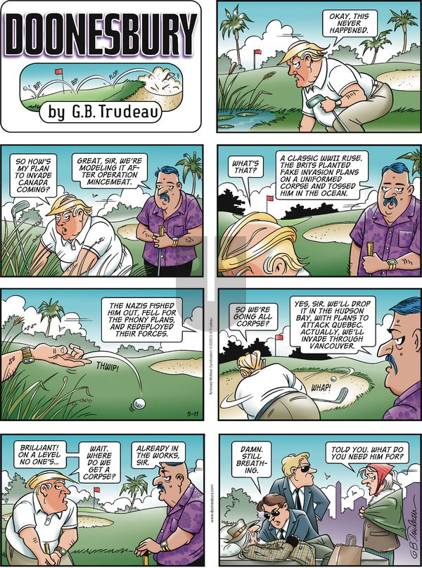 Doonesbury on Sunday May 11, 2025 Comic Strip