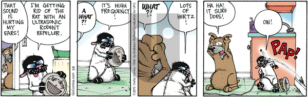 Get Fuzzy on Saturday March 8, 2025 Comic Strip