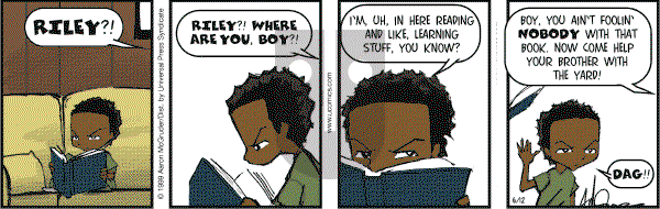 The Boondocks on Wednesday June 14, 2006 Comic Strip