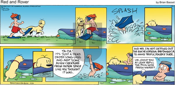 Red and Rover on Sunday July 21, 2019 Comic Strip