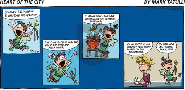 Heart of the City on Sunday March 25, 2018 Comic Strip