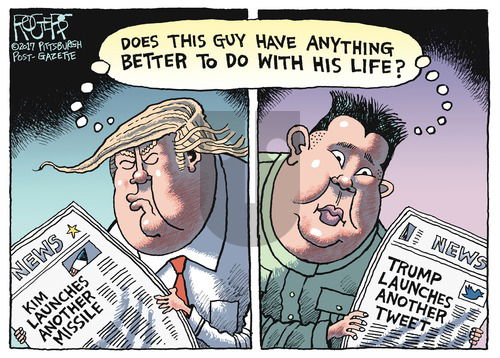 Rob Rogers - Sunday July 9, 2017 Comic Strip