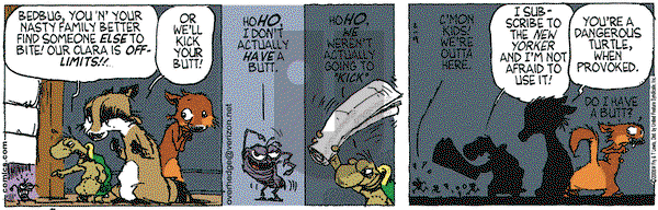 Over the Hedge on Thursday February 9, 2006 Comic Strip