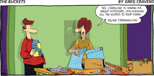 The Buckets on Sunday December 23, 2018 Comic Strip