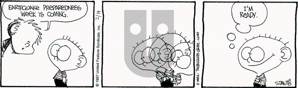 The Buckets on Monday November 24, 1997 Comic Strip