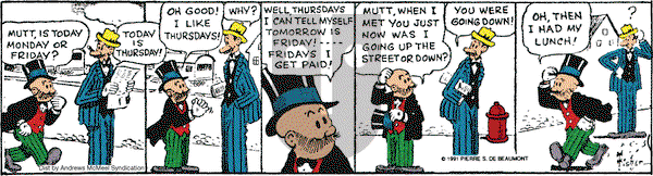 Mutt & Jeff on Friday May 2, 2025 Comic Strip