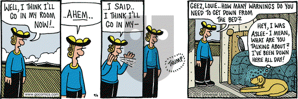 Overboard on Monday September 9, 2013 Comic Strip