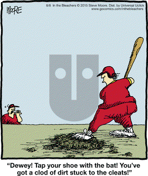 In the Bleachers on Saturday August 8, 2015 Comic Strip