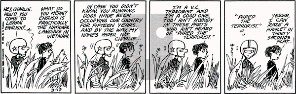 Doonesbury - Friday February 18, 1972 Comic Strip