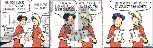 Baldo on Wednesday November 26, 2008 Comic Strip