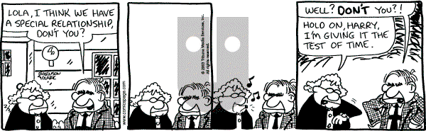 Lola on Monday February 3, 2003 Comic Strip