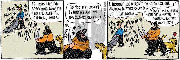 Overboard on Monday April 18, 2011 Comic Strip