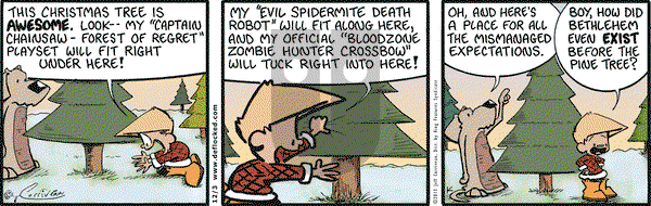 DeFlocked on Tuesday December 3, 2013 Comic Strip
