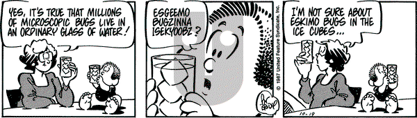 Rose is Rose on Monday October 19, 1987 Comic Strip