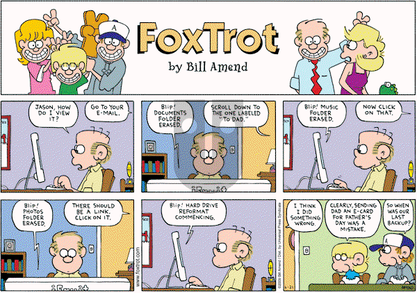 FoxTrot on Sunday June 21, 2009 Comic Strip