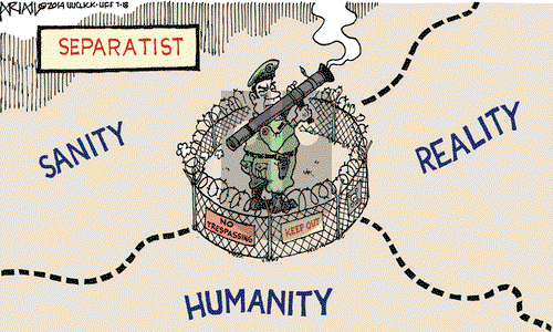 Robert Ariail on Friday July 18, 2014 Comic Strip