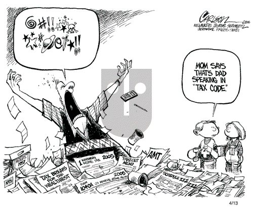 Stuart Carlson on Thursday April 13, 2006 Comic Strip
